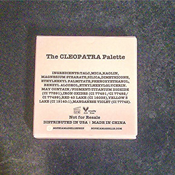 Sophia & Mabelle New Cleopatra quad eyeshadow palette - Picture 4 of 7